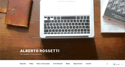 Desktop Screenshot of albertorossetti.com