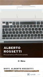 Mobile Screenshot of albertorossetti.com